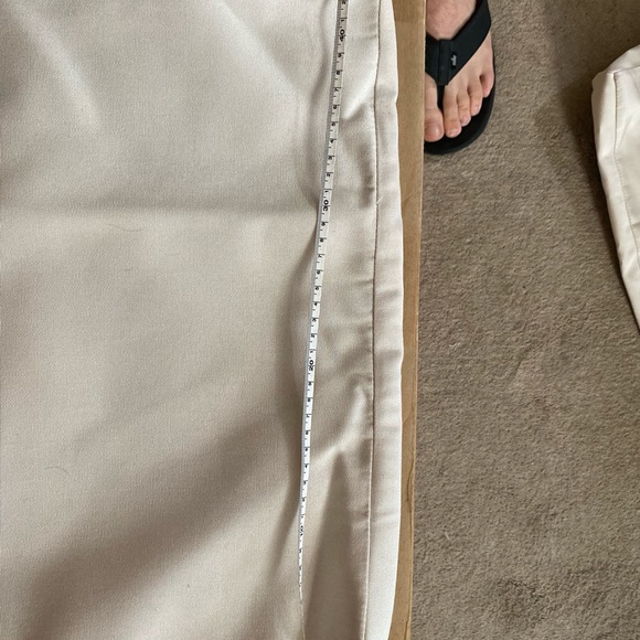 Outdoor chair cushions - set of 10; 2 “Tuscan” - green, and 8 “natural” - white - Picture 9 of 15